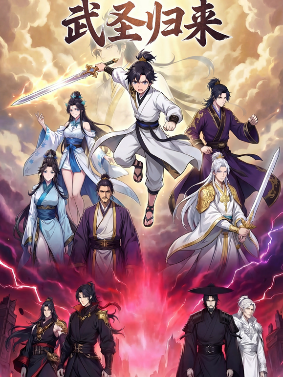 武圣归来动态漫封面图