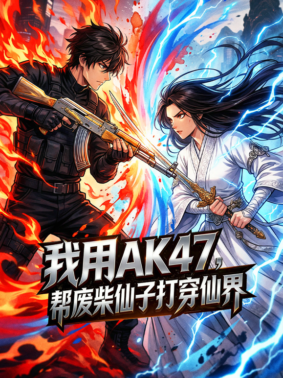 我用AK47帮废柴仙子打穿仙界动态漫画封面图
