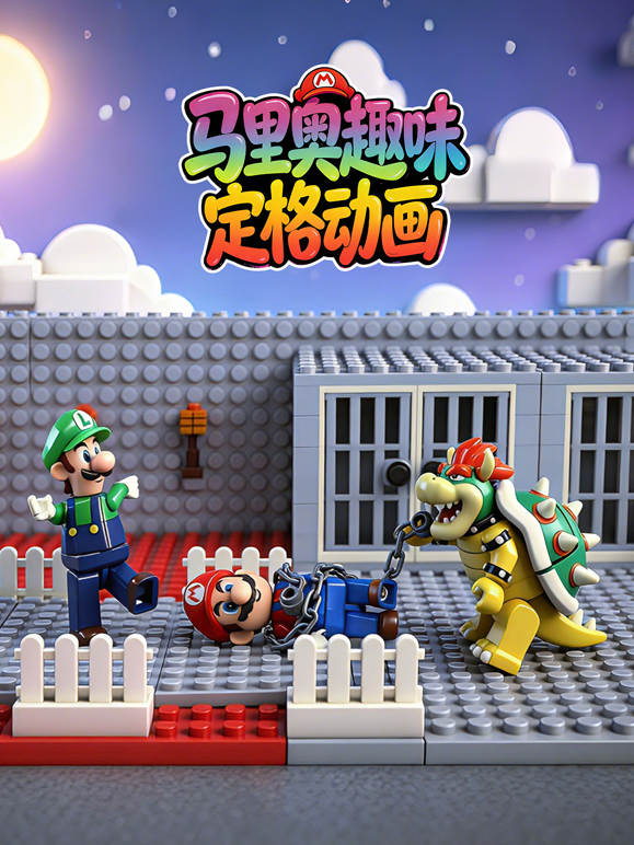 马里奥趣味定格动画封面图