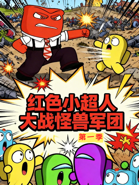 红色小超人大战怪兽军团1封面图