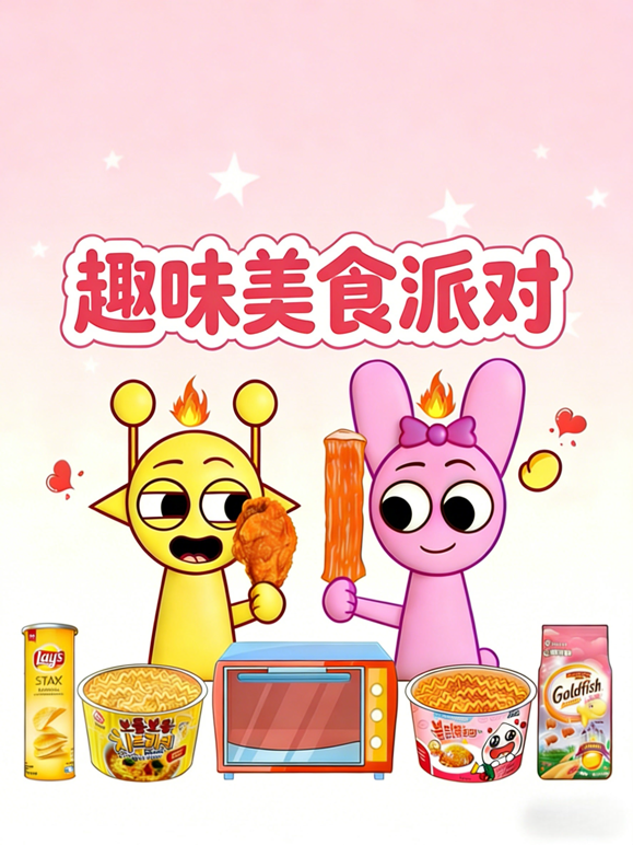 趣味美食派对封面图