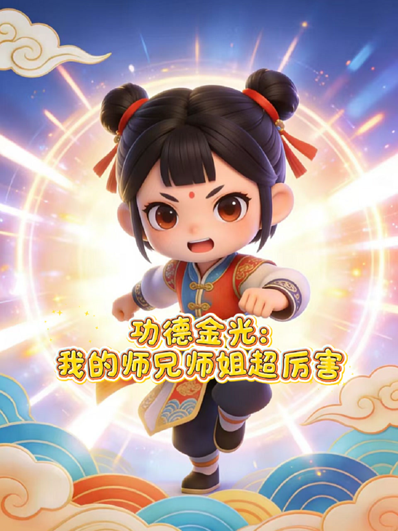 功德金光我的师兄师姐超厉害动态漫封面图