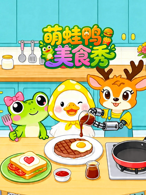 萌蛙鸭美食秀封面图