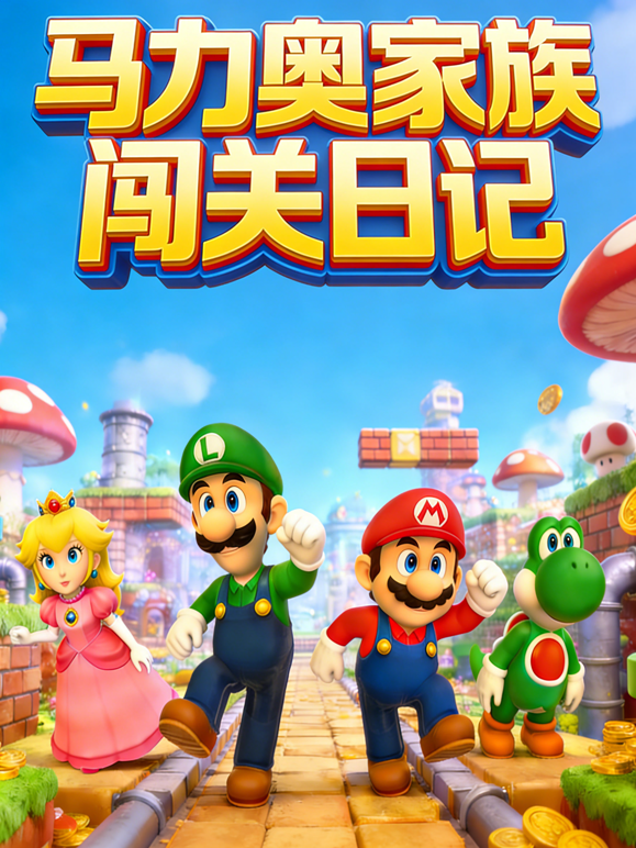 马力奥家族闯关日记封面图