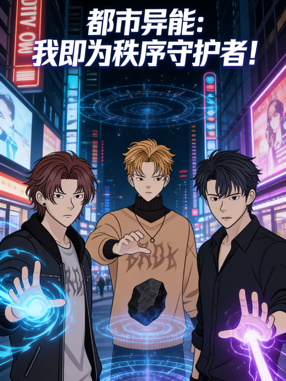 都市异能我即为秩序守护者动态漫封面图